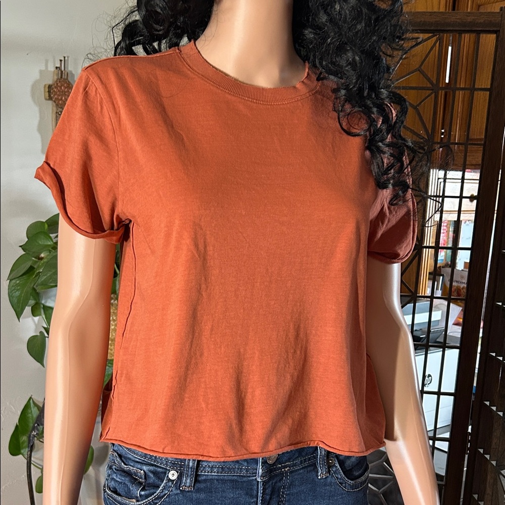NWT WILD FABLE CROP TSHIRT XS